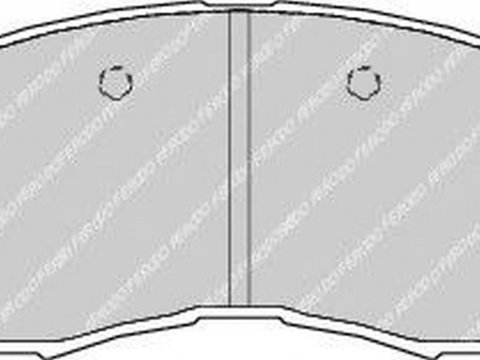 Placute frana MITSUBISHI ASX GA W FERODO FDB1621