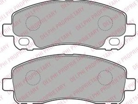 Placute frana MITSUBISHI CANTER platou / sasiu (FB_, FE_, FG_) (2001 - 2016) DELPHI LP2204