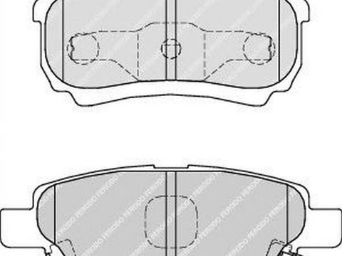 Placute frana MITSUBISHI OUTLANDER II CW W FERODO FDB1839