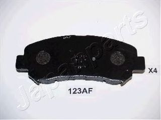 Placute frana NISSAN X-TRAIL (T31) (2007 - 2013) JAPANPARTS PA-123AF