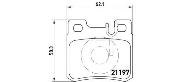 Placute frana P 50 009 BREMBO pentru Mercedes-benz 190 Mercedes-benz Limuzina Mercedes-benz E-class Mercedes-benz Kombi Mercedes-benz Coupe Mercedes-benz Cabriolet Mercedes-benz Sl Mercedes-benz C-class Mercedes-benz Slk