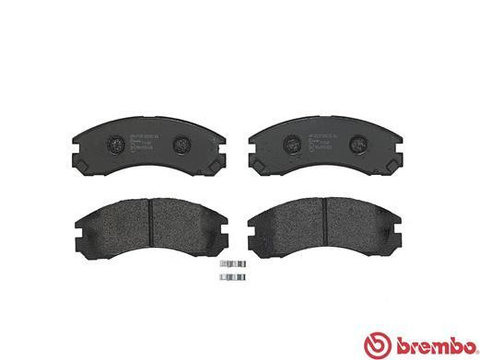 Placute frana P 61 089 BREMBO pentru Mitsubishi Outlander Mitsubishi Nimbus Mitsubishi Space CitroEn C-crosser Mitsubishi Airtrek Mitsubishi Phev