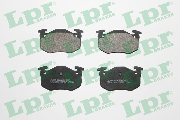 Placute frana # Peugeot 106 1996 1997 1998 1999 # 05P307 # LPR