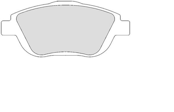 Placute frana # Peugeot 2008 2013 2014 2015 2016 2017 2018 2019 2020 2021 2022 2023 2024 2025 # LVXL1640 # MOTAQUIP
