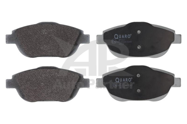 Placute frana # Peugeot 2008 2013 2014 2015 2016 2017 2018 2019 2020 2021 2022 2023 2024 2025 # QP7217 # QUARO