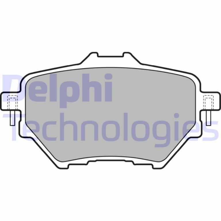 Placute frana # Peugeot 3008 2016 2017 2018 2019 2020 2021 2022 2023 2024 2025 # LP2505 # DELPHI