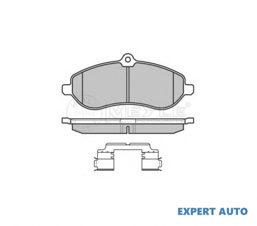 Placute frana Peugeot EXPERT platou / sasiu 2007-2016 #2 0252459518W