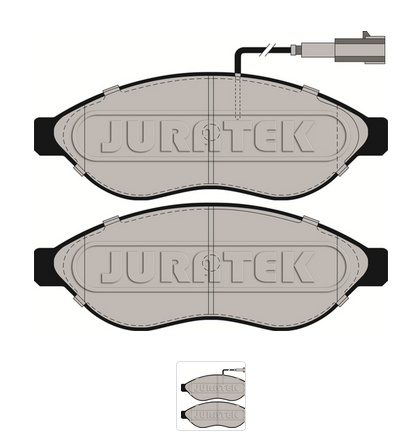 Placute frana Peugeot / Fiat / Citroen JCP021 ( LICHIDARE DE STOC)