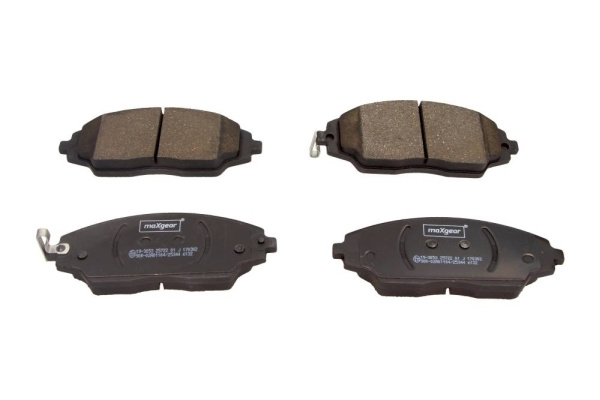 Placute frana # punte fata Chevrolet Aveo 2011 2012 2013 2014 2015 2016 2017 2018 2019 2020 2021 2022 2023 2024 2025 # 19 3053 # MAXGEAR