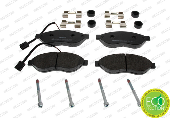 Placute frana # punte fata CitroEn Jumper 2011 2012 2013 2014 2015 2016 2017 2018 2019 2020 2021 2022 2023 2024 2025 # FVR1923 # FERODO