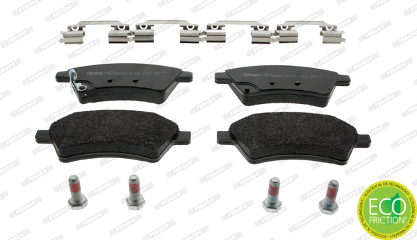 Placute frana # punte fata Fiat Sedici 2006 2007 2008 2009 2010 2011 2012 2013 2014 # FDB1875 # FERODO