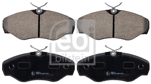 Placute frana # punte fata Renault Trafic 2001 2002 2003 2004 2005 2006 2007 2008 2009 2010 2011 2012 2013 2014 2015 2016 2017 2018 2019 2020 2021 2022 2023 2024 2025 # 16473 # FEBI BILSTEIN
