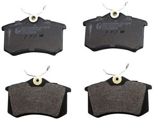 Placute frana # puntea spate CitroEn C3 2002 2003 2004 2005 2006 2007 2008 2009 2010 2011 2012 2013 2014 2015 2016 2017 2018 2019 2020 2021 2022 2023 2024 2025 # B110046 # DENCKERMANN