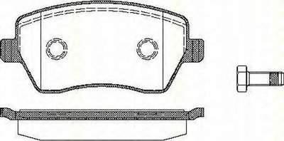 Placute frana RENAULT CLIO IV TRISCAN 811014039