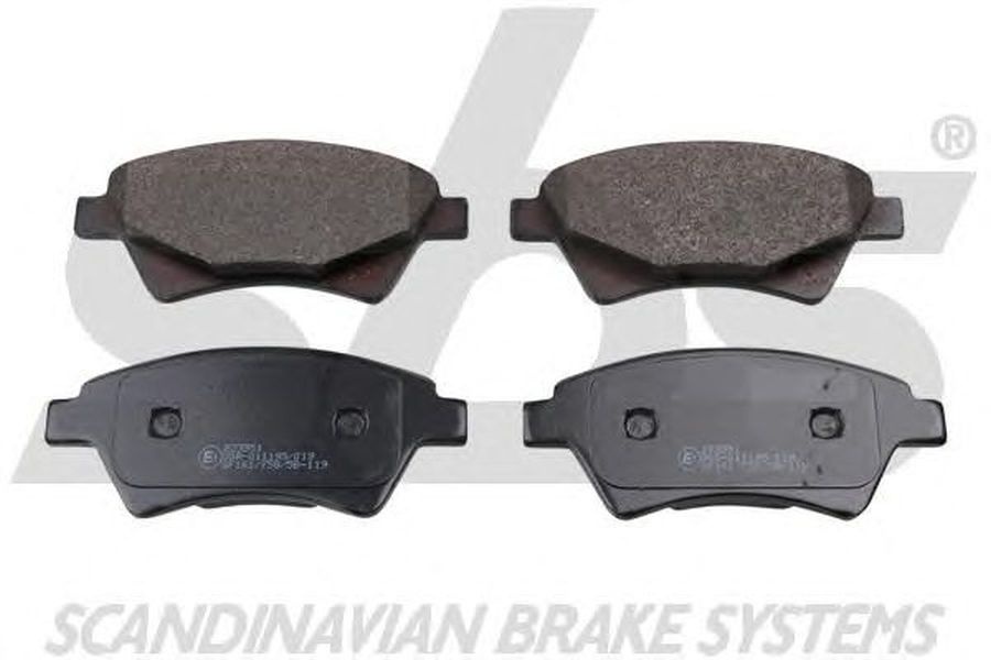 Placute frana RENAULT KANGOO Express FC0 1 SBS 1501223951