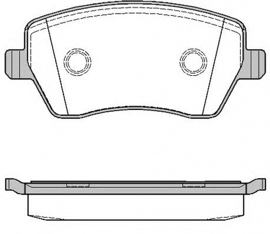 Placute frana RENAULT LOGAN I combi KS ROADHOUSE 2987
