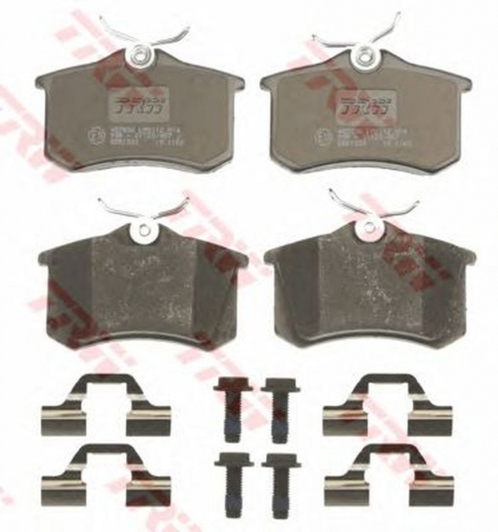 Placute frana RENAULT MEGANE III cupe DZ0 1 TRW GDB1330
