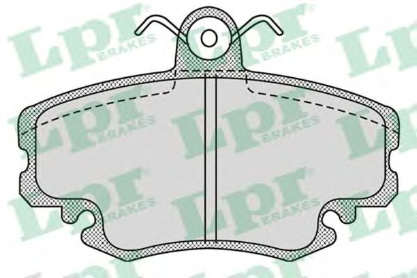 Placute frana RENAULT MEGANE Scenic (JA0/1_) (1996 - 2001) LPR 05P1107