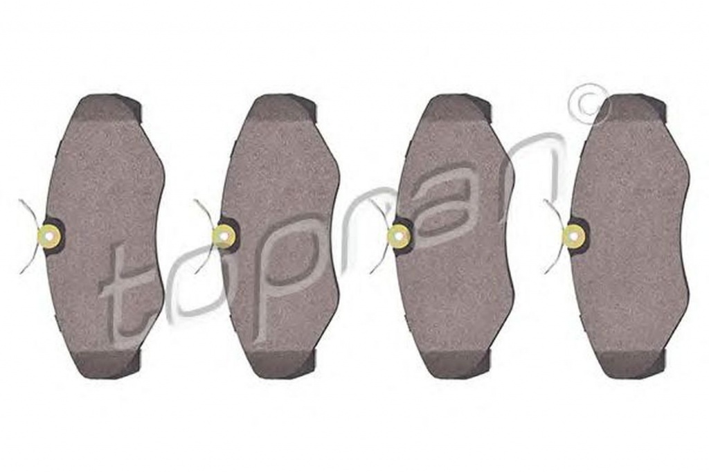Placute frana RENAULT TRAFIC II caroserie FL TOPRAN 207089