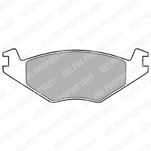 Placute frana SEAT CORDOBA (6K1, 6K2) (1993 - 1999) QWP WBP305