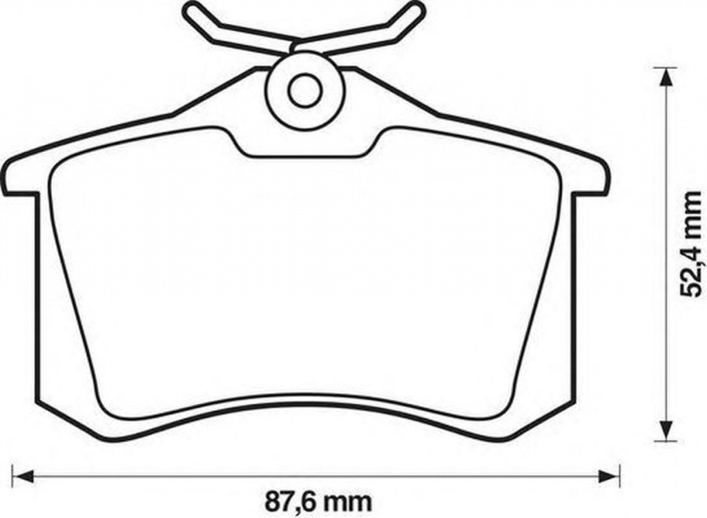 Placute frana SEAT CORDOBA Vario 6K5 JURID 571906J
