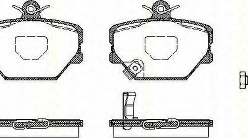 Placute frana SMART CROSSBLADE 450 TRISC