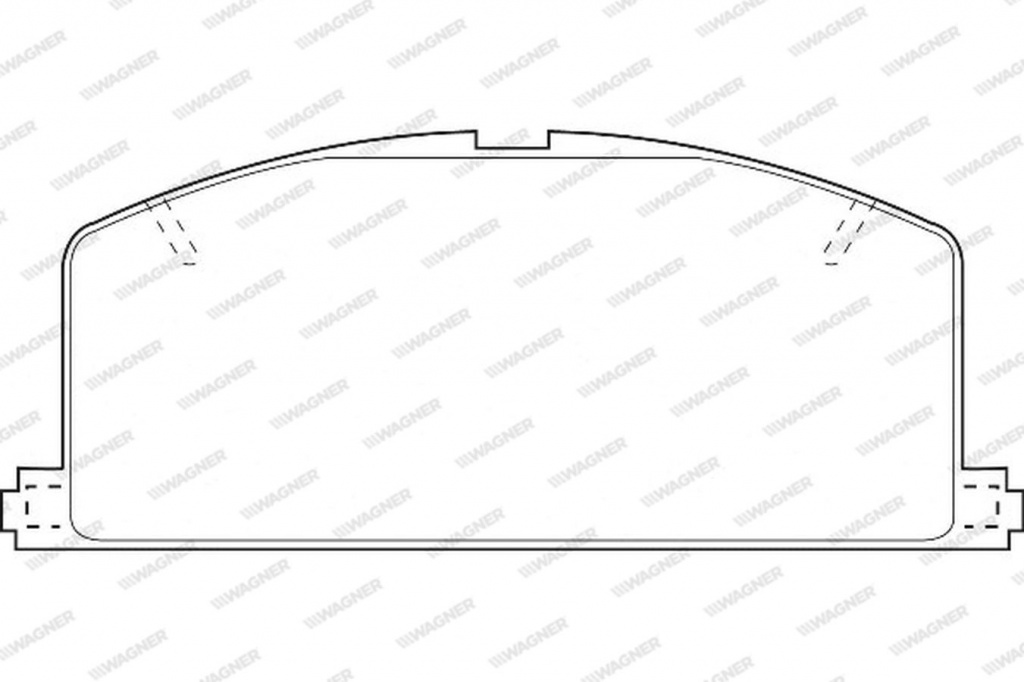 Placute frana TOYOTA PASEO Cabriolet EL54 WAGNER WBP20870A