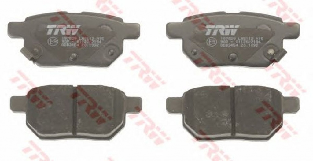 Placute frana TOYOTA VERSO S NLP12 NCP12 NSP12 TRW GDB3454