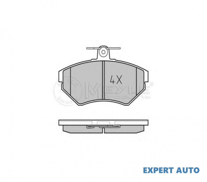 Placute frana Volkswagen VW CADDY Mk II (9K9A) 1995-2004 #2 0252194516PD