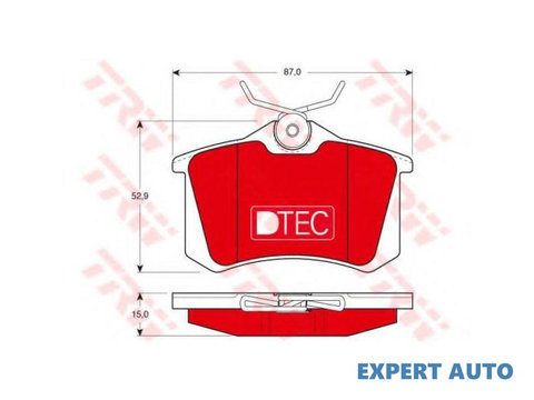 Placute frana Volkswagen VW JETTA Mk II (19E, 1G2, 165) 1983-1992 #2 0252096115