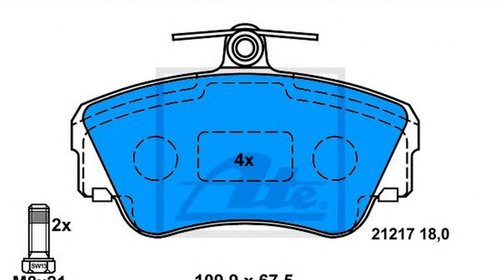 Placute frana VOLVO 460 L 464 ATE 130460