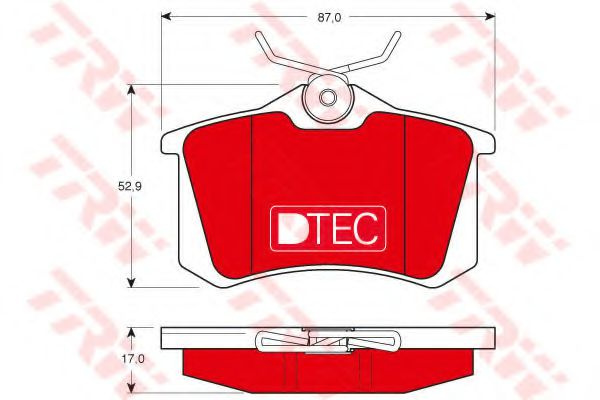 Placute frana VW GOLF 6 Cabriolet (517) (2011 - 20