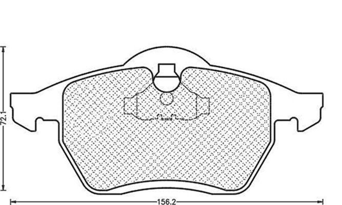 Placute frana VW GOLF III 1H1 MAGNETI MARELLI 430216170336