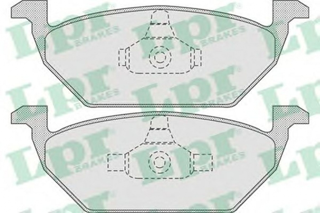 Placute frana VW GOLF VI 5K1 LPR 05P730