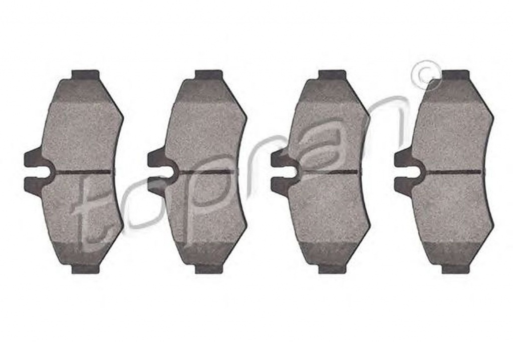 Placute frana VW LT 28-46 II platou sasiu 2DC 2DF 2DG 2DL 2DM TOPRAN 109471