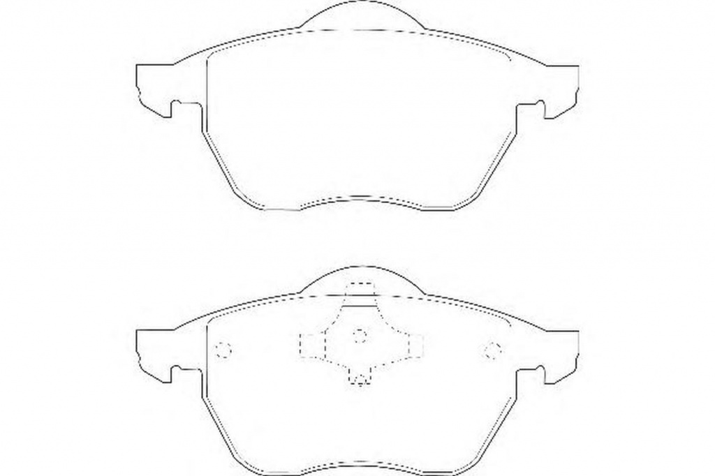 Placute frana VW NEW BEETLE 9C1 1C1 WAGNER WBP21911A