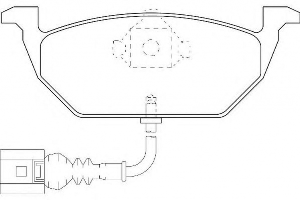 Placute frana VW NEW BEETLE 9C1 1C1 WAGNER WBP23130A