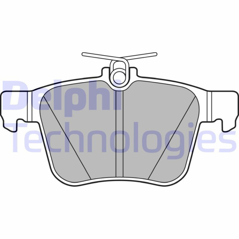 Placute frana # Vw Passat 2014 2015 2016 2017 2018 2019 2020 2021 2022 2023 2024 2025 # LP2697 # DELPHI
