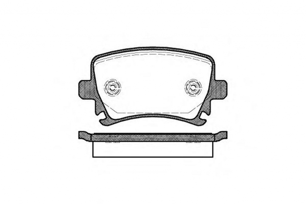 Placute frana VW PASSAT CC 357 ROADHOUSE 21031