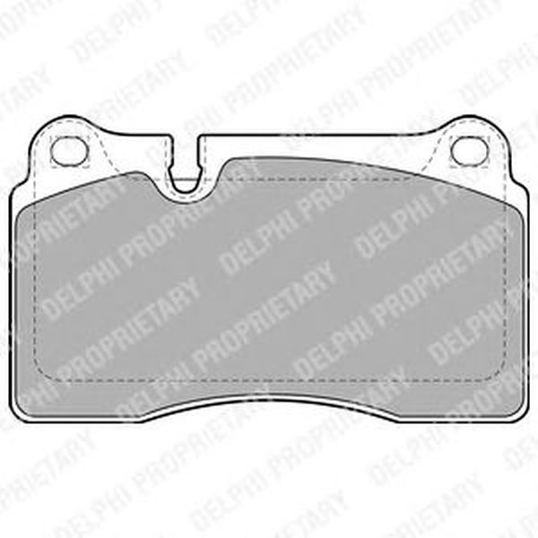 Placute frana VW TOUAREG 7P5 DELPHI LP2012