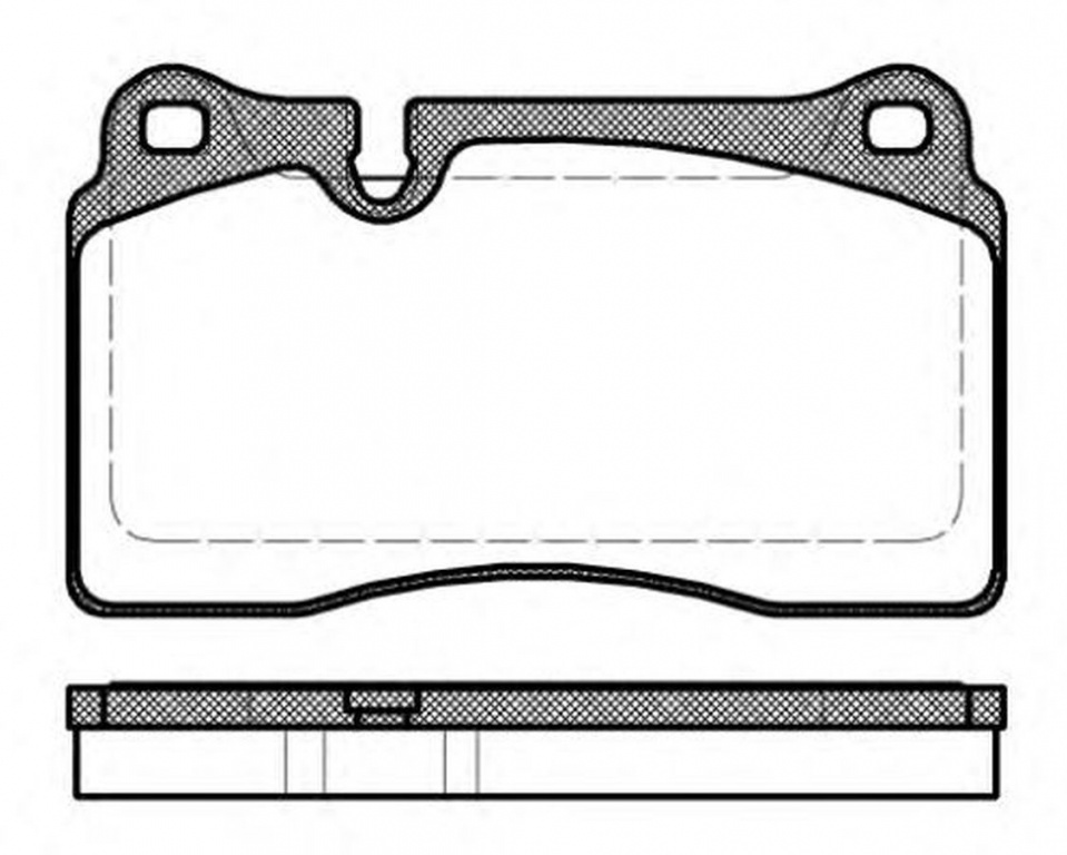 Placute frana VW TOUAREG 7P5 ROADHOUSE 21200.3