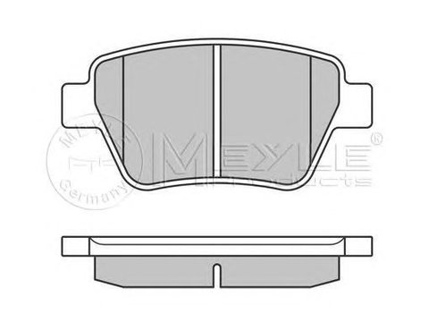 Placute frana VW TOURAN 1T1 1T2 MEYLE 0252456317