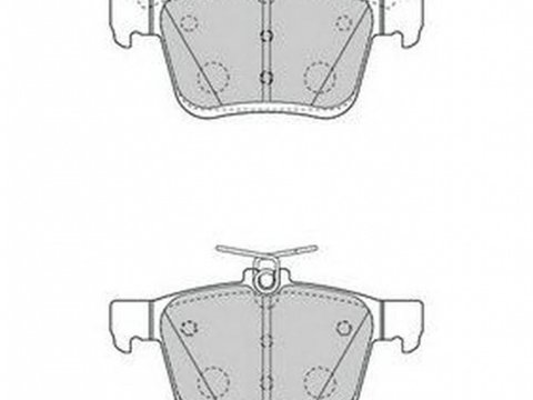 Placute frana VW TOURAN 5T1 FERODO FDB4434