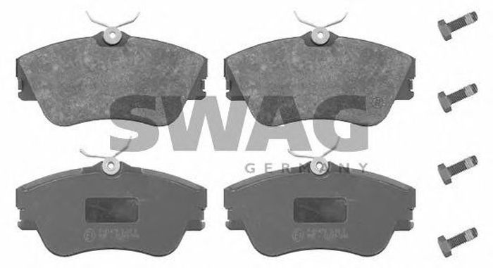 Placute frana VW TRANSPORTER IV bus 70XB 70XC 7DB 7DW 7DK SWAG 30 91 6304