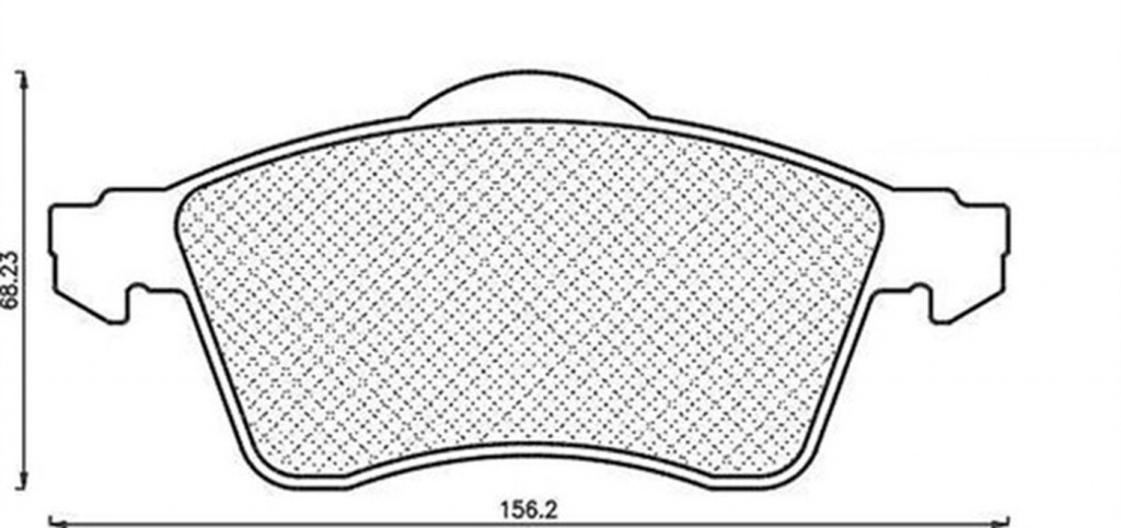 Placute frana VW TRANSPORTER IV caroserie 70XA MAGNETI MARELLI 430216170419