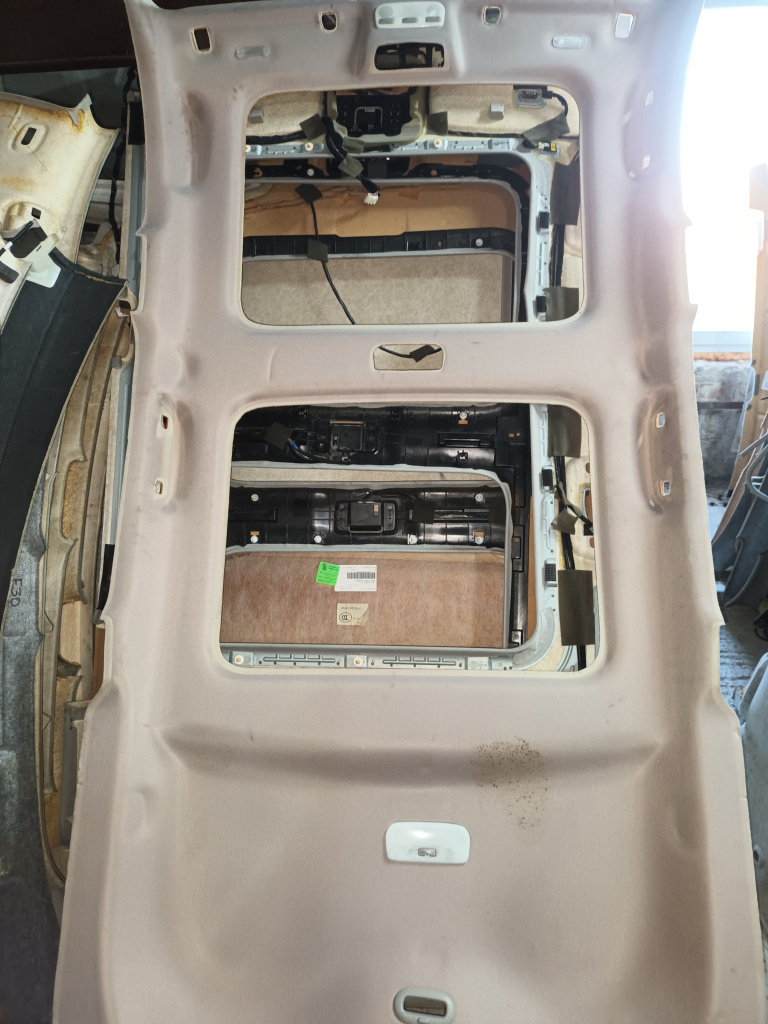 Plafon material cu panorama Renault Grand Scenic 2013