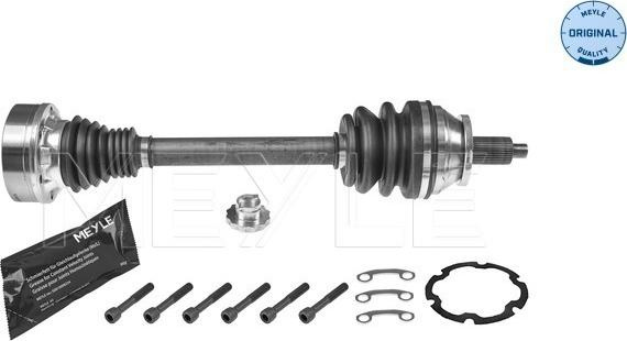 Planetara Drive axle shaft front L 513mm AUDI A1 SEAT IBIZA IV IBIZA IV SC IBIZA IV ST TOLEDO IV SKODA FABIA III RAPID VW Meyle 100 498 0724