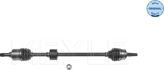 Planetara Drive axle shaft front R 930mm ABARTH GRANDE PUNTO ALFA ROMEO MITO FIAT GRANDE PUNTO PUNTO PUNTO EVO PUNTO EVO-H Meyle 214 498 0089