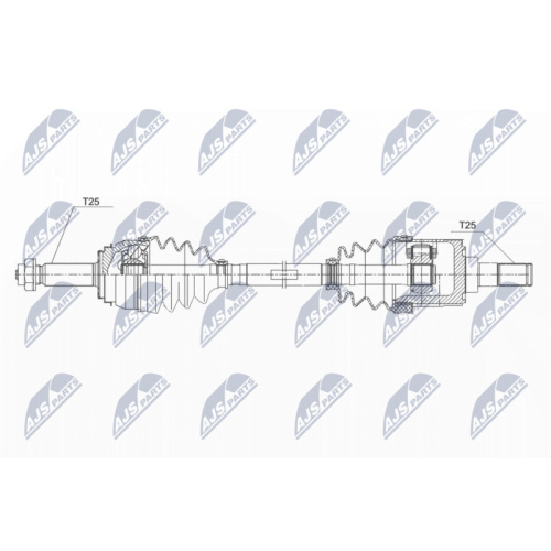Planetara Kia Rio 3 1.4, 1.6 2011-, Hyundai Accent 4 1.4, 1.6 2010-, Stanga, 49500-1R010