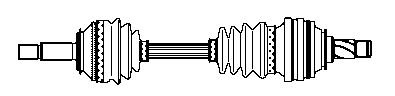 Planetara VW SHARAN (7M8, 7M9, 7M6), FORD GALAXY (WGR), SEAT ALHAMBRA (7V8, 7V9) - FARCOM 122480